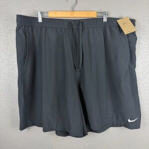 Nike Form Dri-FIT 9” Black Running Shorts FN2998-010 Men’s Size 4XL Training
